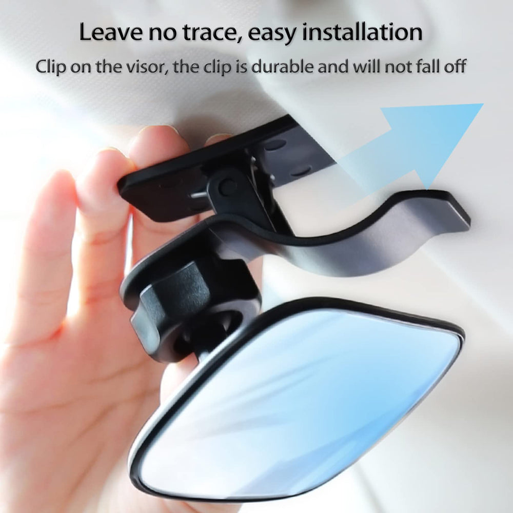 CERITORN sun visor clip-on design that doesn't block visor use