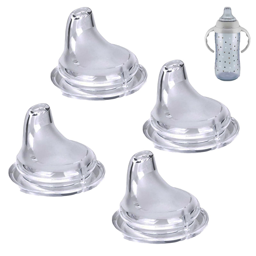 Cert Leidis spout close-up in soft silicone for gentle, comfortable sipping.