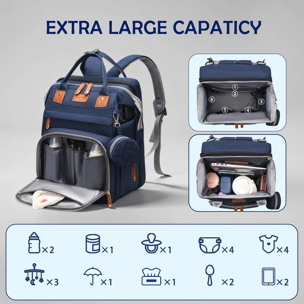 CESAILT diaper bag stroller strap enables hands-free mobility