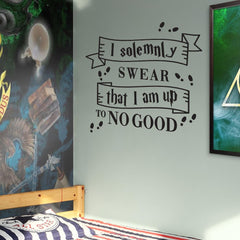 Ceybo wall art solemn-swear-playroom creates a playful center point