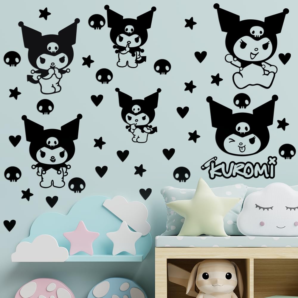 Ceybo Kuromi close-up shows premium vinyl and durable finish for long-lasting decor.