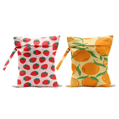 cfgbfdgh fruits wet bag strawberry pattern ideal for beach trips and travel organization