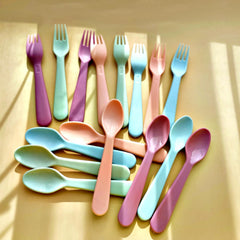 ChaLeeMoo BPA-free kids utensils designed for safe everyday meals.