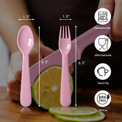 ChaLeeMoo dishwasher-safe utensils for easy cleaning.