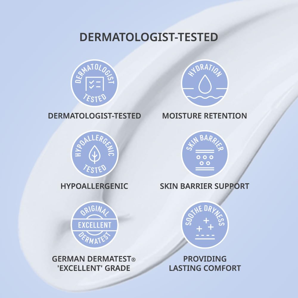 CHA&MOM fast absorb application shot highlights quick-dry hydration