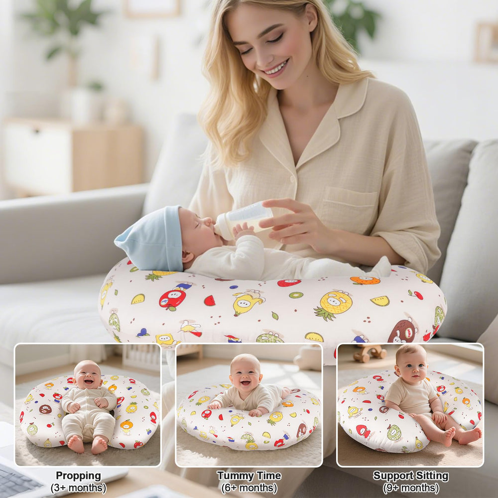 CHANGX3KB Nursing Pillow removable cover enables easy cleaning after meals