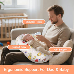 CHANGX3KB Nursing Pillow vacuum-packed for shipping and fluffing at home