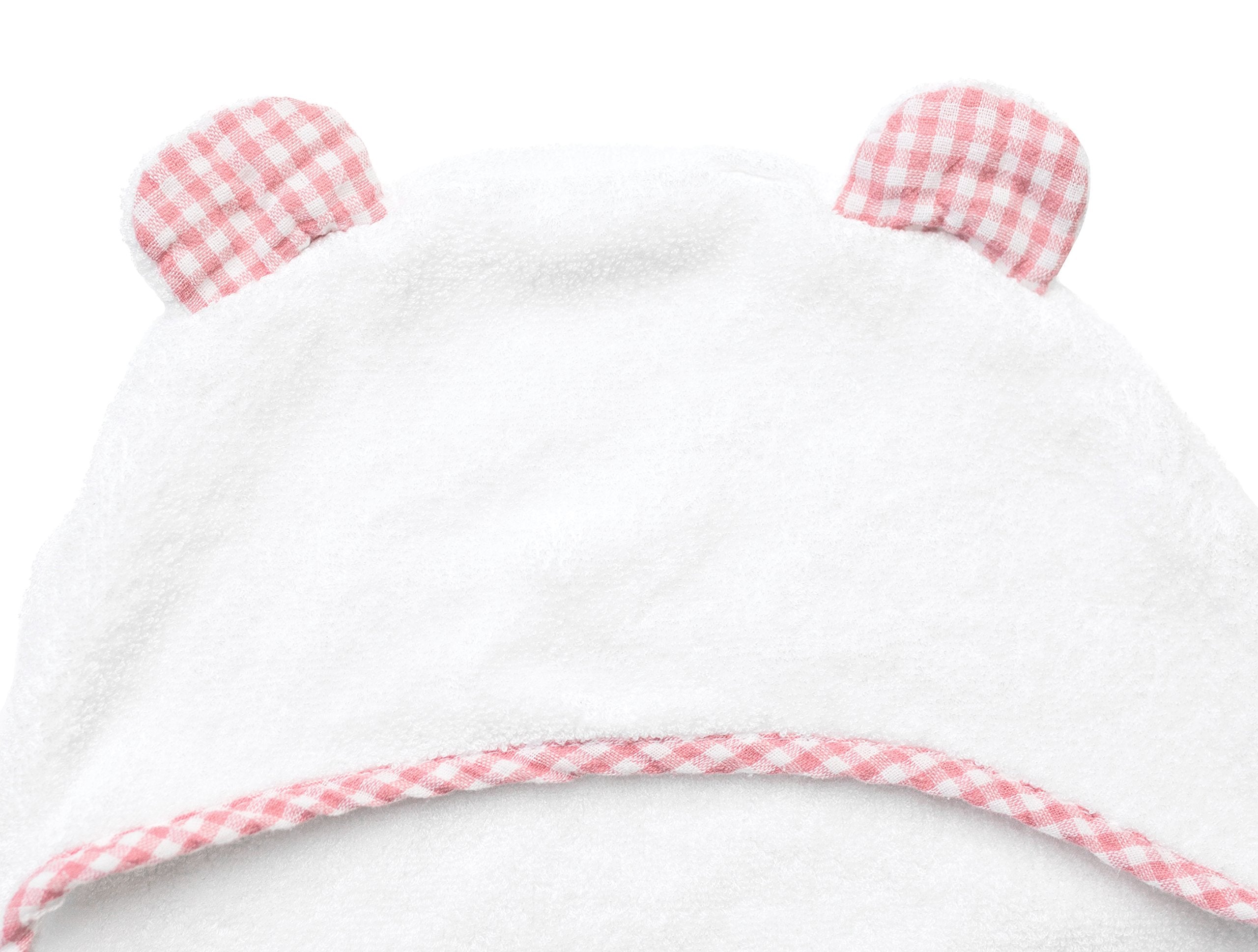 Gift-ready pink bamboo towel set from Channing & Yates.