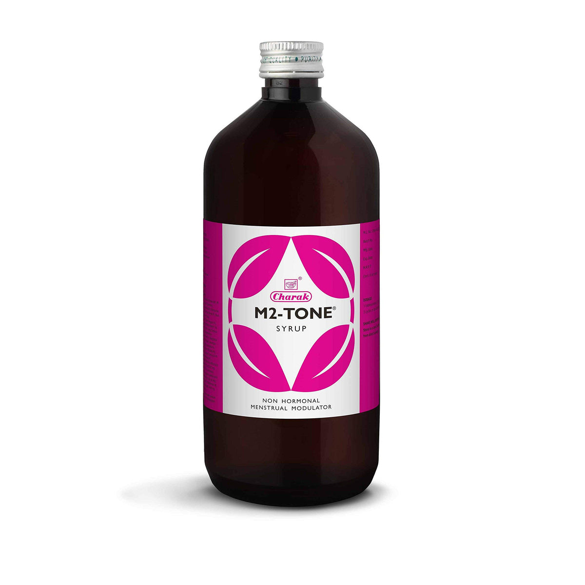 Charak M2 Tone Syrup bottle highlighting Ayurvedic balance