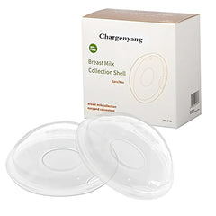 Chargenyang breast shells worn in a bra for sore nipples during breastfeeding