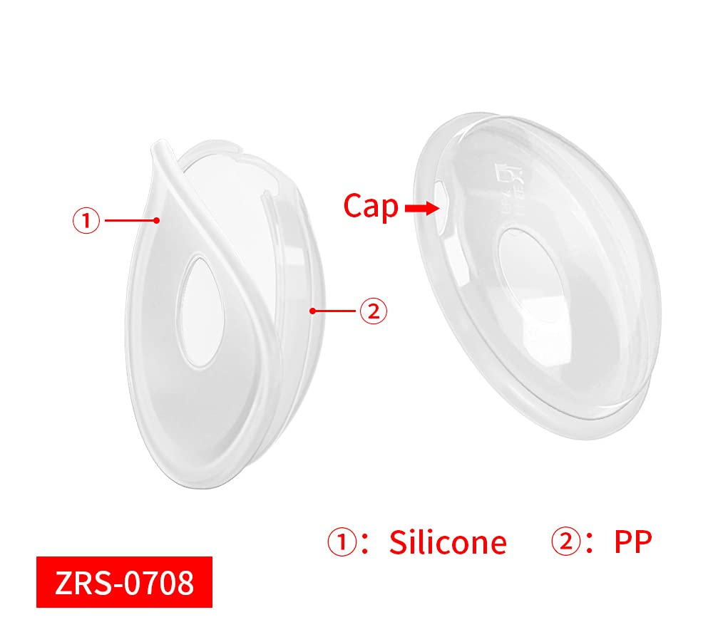 Chargenyang soft silicone material cushions the breast for comfort
