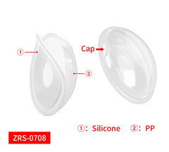 Chargenyang soft silicone material cushions the breast for comfort
