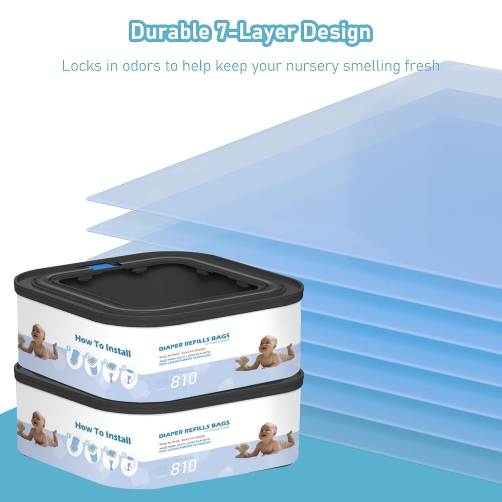 Chariholis refill installation appears quick, enabling smoother diaper changes.