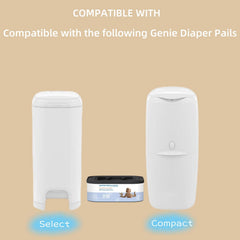 Chariholis 7-layer odor-control construction helps trap smells between diaper changes.