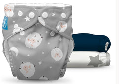 Charlie Banana Counting Sheep pack front view presents a reusable diaper set for everyday use