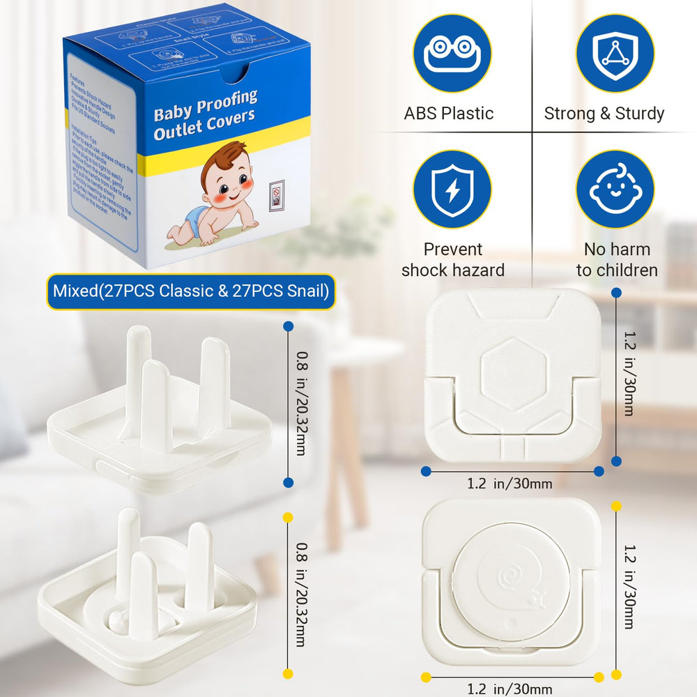 CharmFields classic-pattern outlet covers blend with decor while protecting outlets.