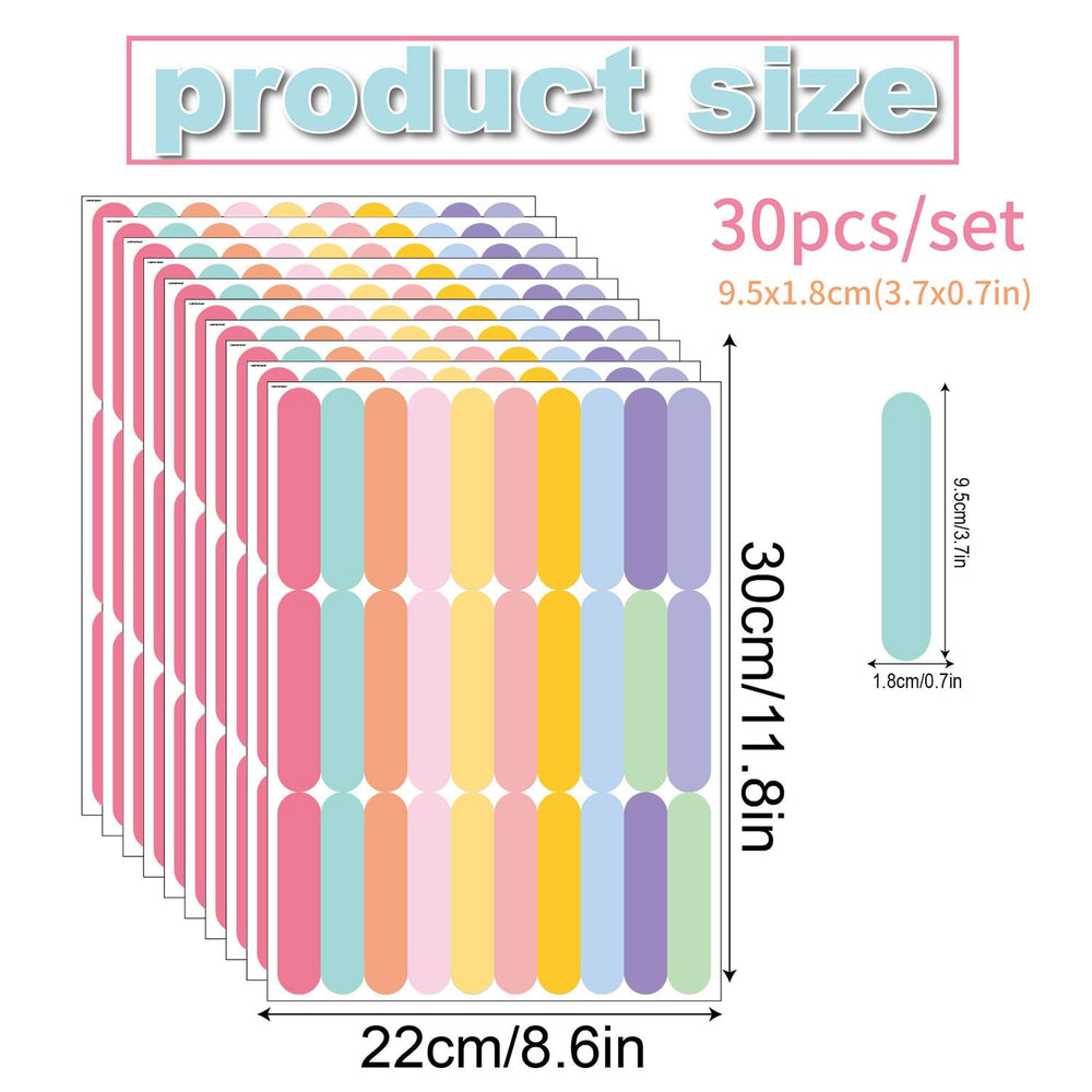 CharmFlo Confetti wall decals show 10 color options to match evolving kids rooms