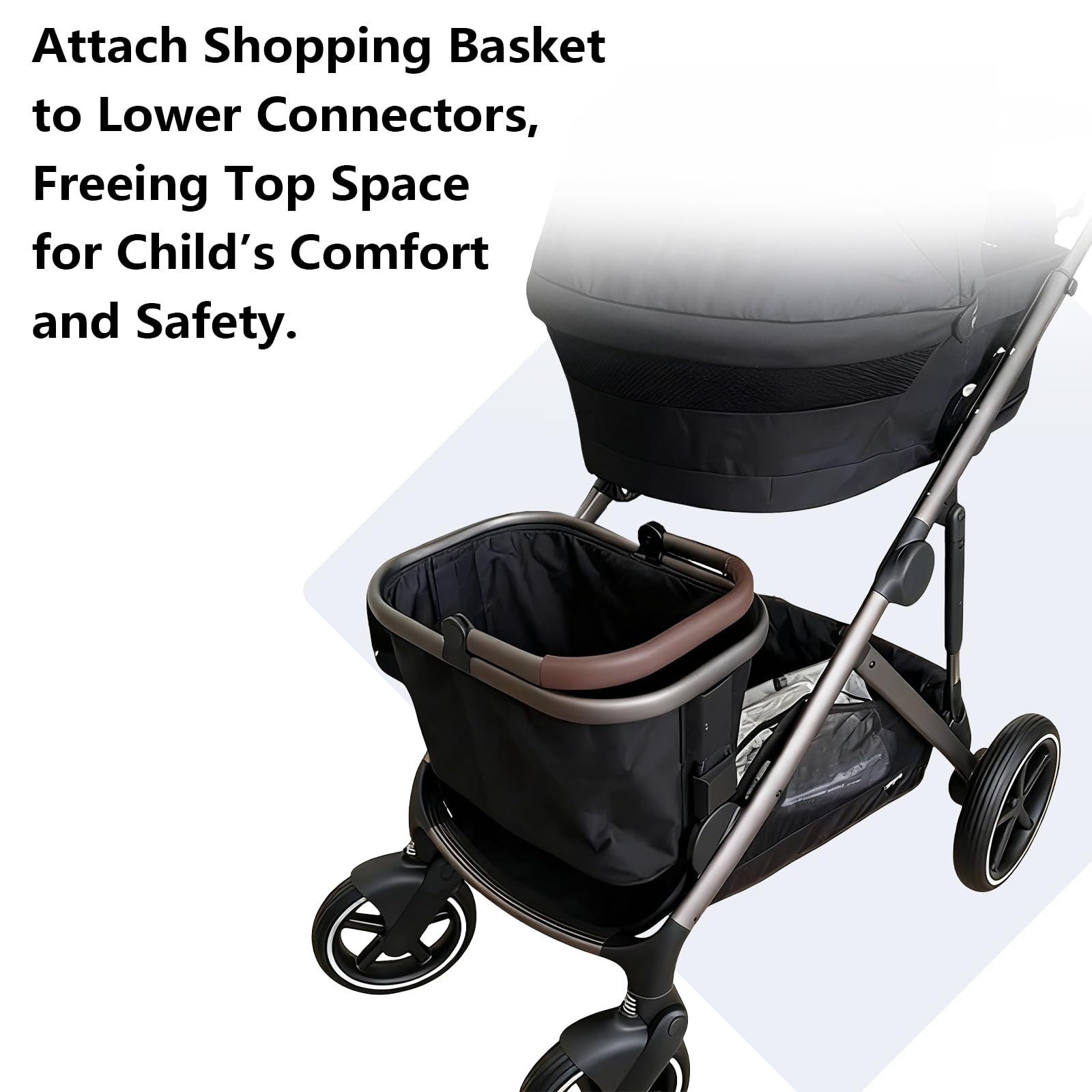 CharmPacks reinforced-material two-pack adapter supports daily stroller use