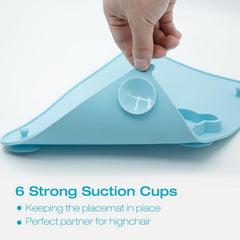 CHCC food-grade silicone is odor-free and safe for babies.