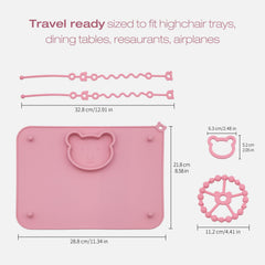 CHCC placemats fit most high chairs for organized mealtime setup.