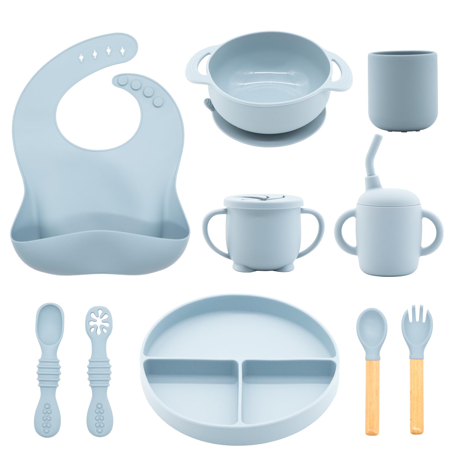 CHCC silicone baby sippy cup for easy, spill-free transitions during weaning