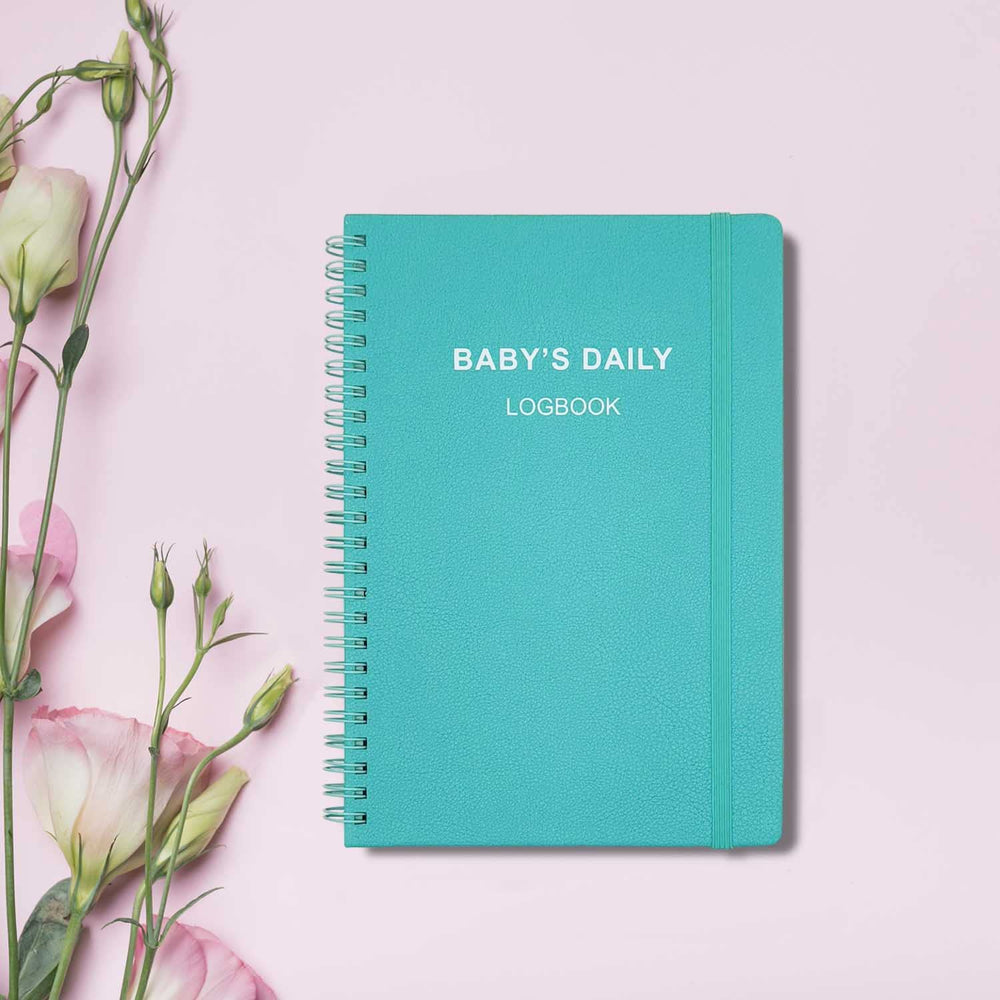 Cheericome Baby's Daily Log Book memory pages preserve precious moments for sharing.