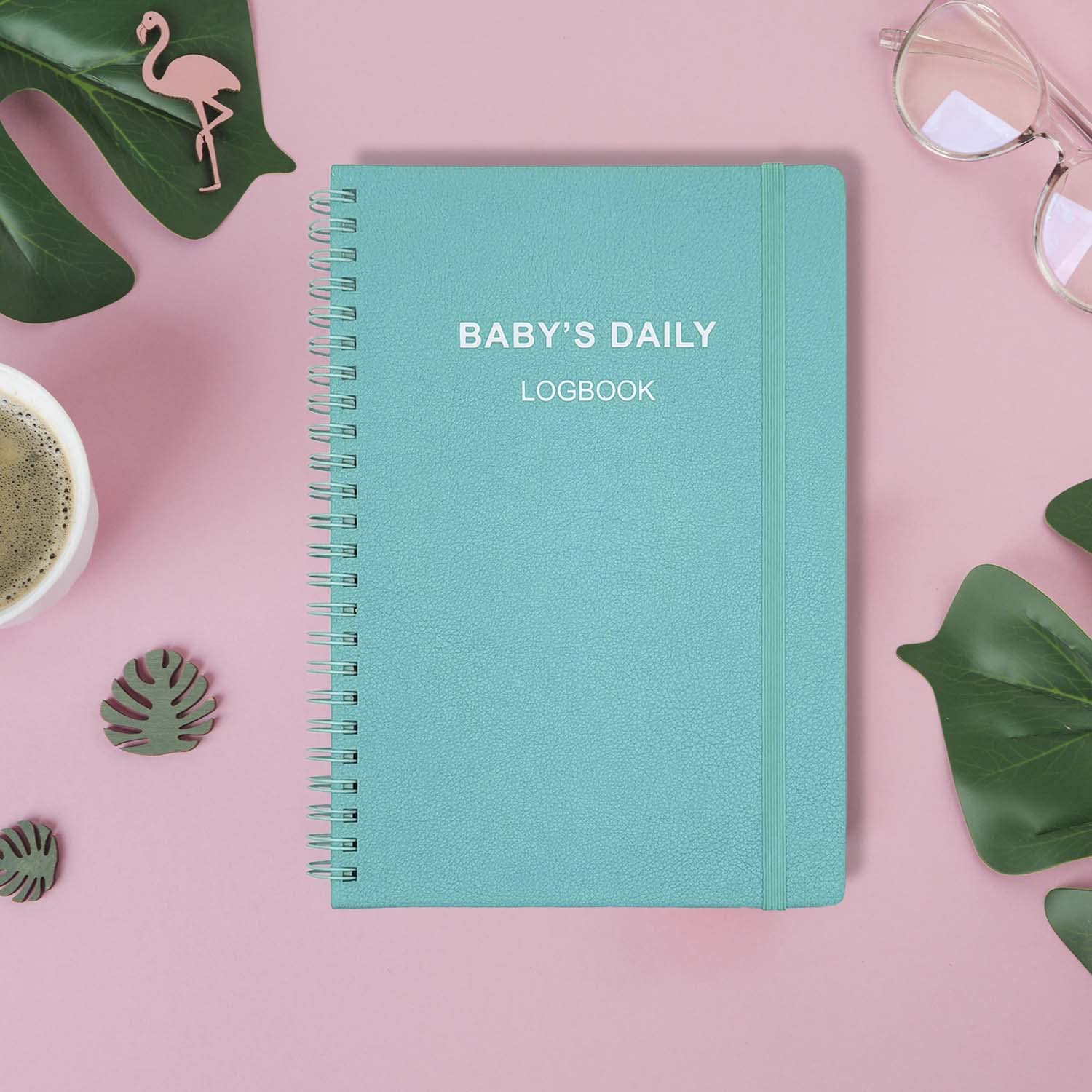 Cheericome Baby's Daily Log Book sleep, diaper, and activity tracking for routines.