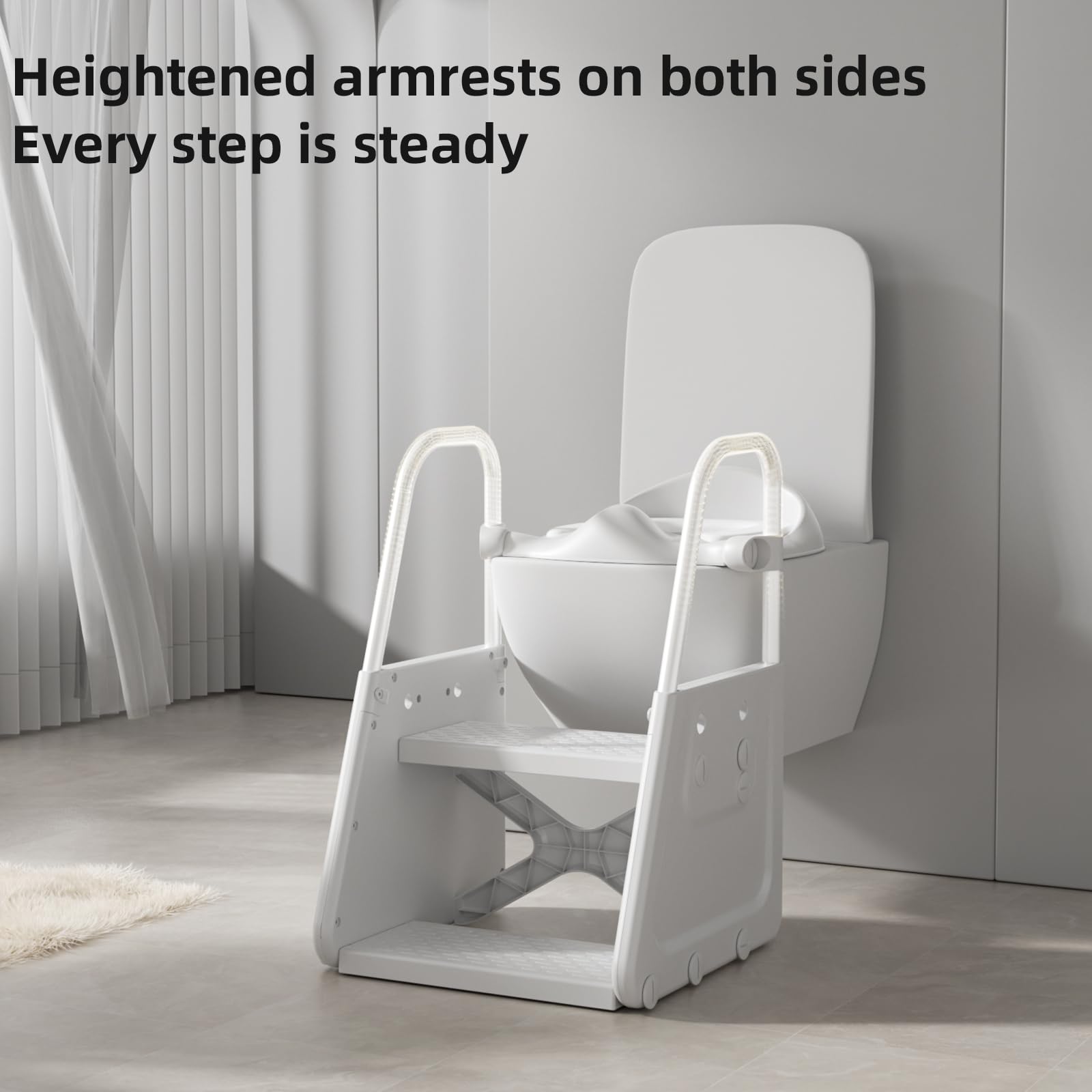CheerKid 3-in-1 potty seat easy-clean surfaces simplify bathroom hygiene