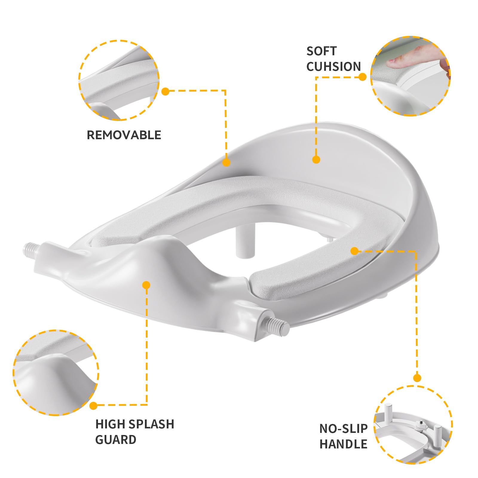 CheerKid-easy-clean-surface enables quick wipe-downs for tidy bathrooms.