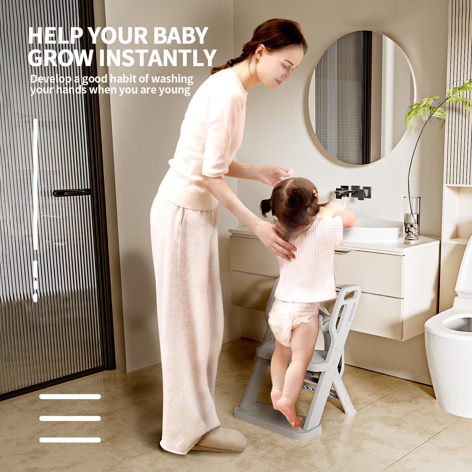 CheerKid enlarged-pedal-design gives kids room to climb with confidence.