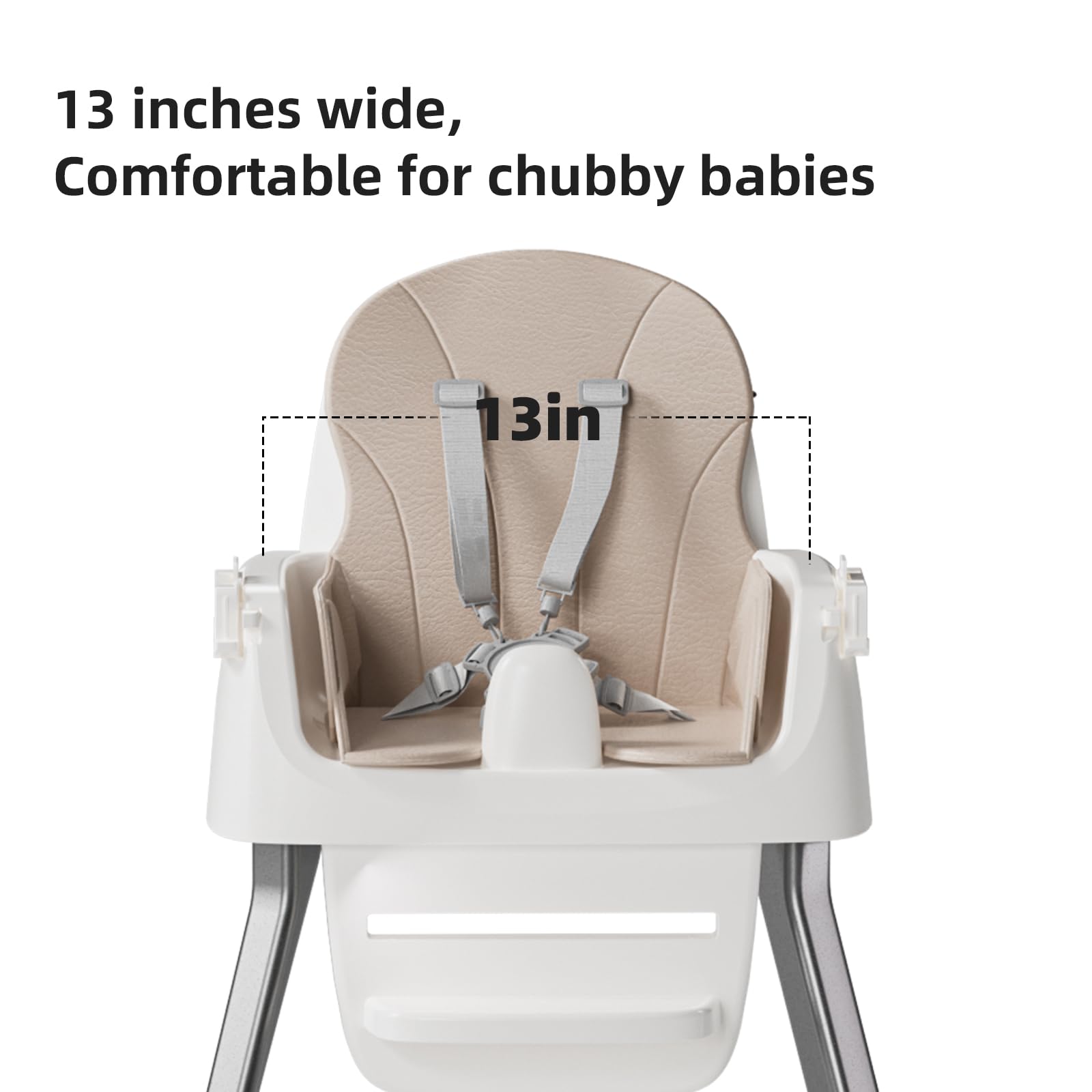 CheerKid infant chair mode provides stable seating for early feeding sessions.