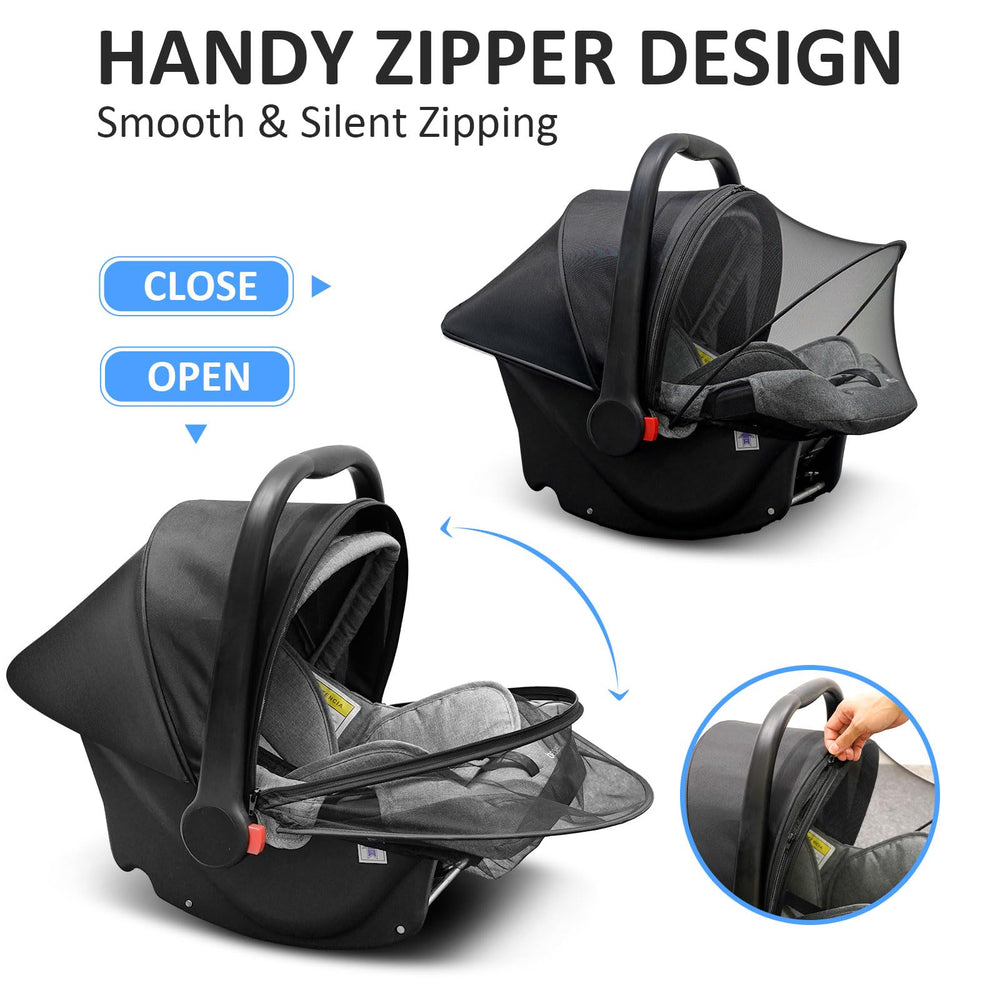 Cheermomo breathable mesh material keeps airflow steady for a comfortable baby.