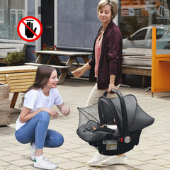 Cheermomo elastic-edge universal fit ensures secure installation on most car seats.