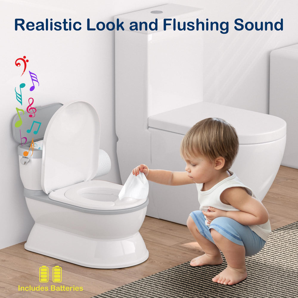 CheerTry potty chair anti-slip base keeps toddlers steady during practice.