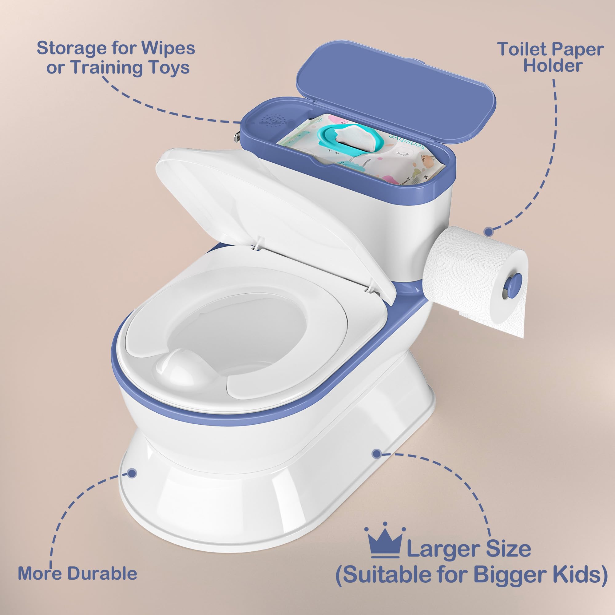 CheerTry covered wet wipe box protects wipes from drying out.
