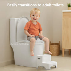 CheerTry potty-detachable-seat enables easy transfer to a regular toilet on the go