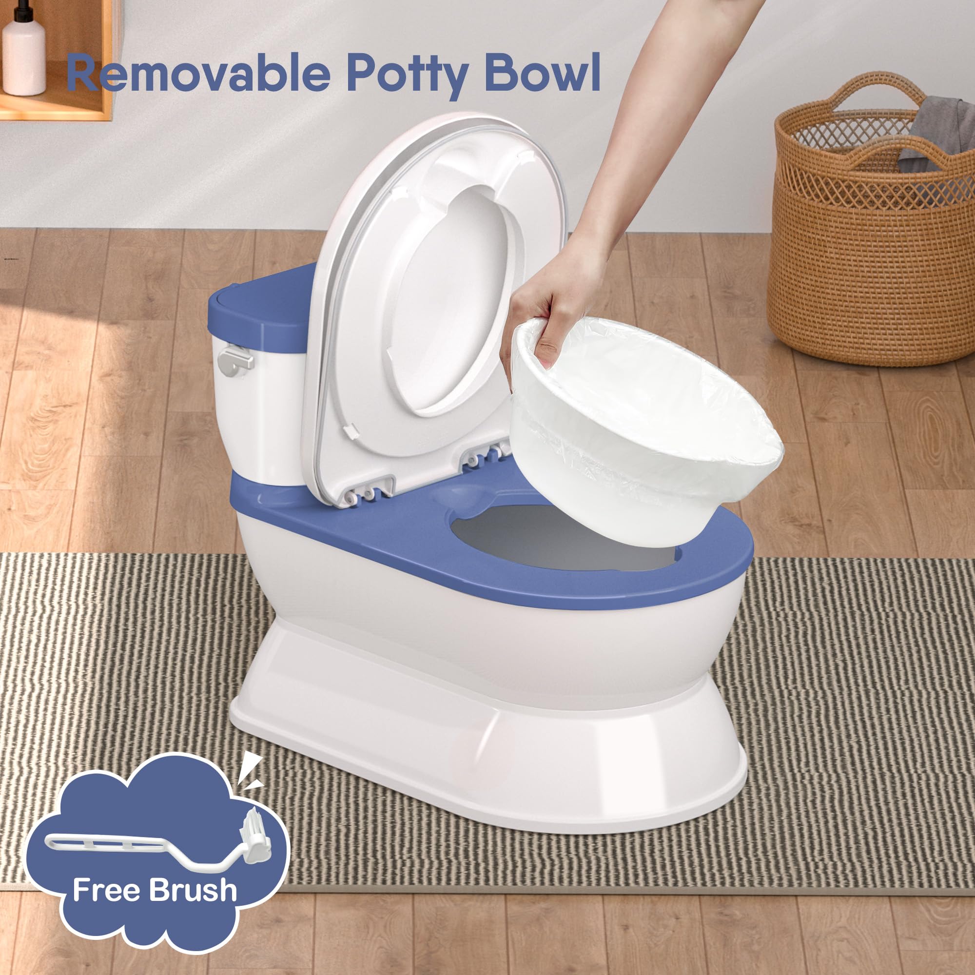 CheerTry extendable toilet paper holder keeps wipes handy.