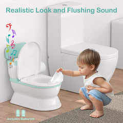 CheerTry potty flushing sound demo highlights engaging audio cues for fun training sessions.