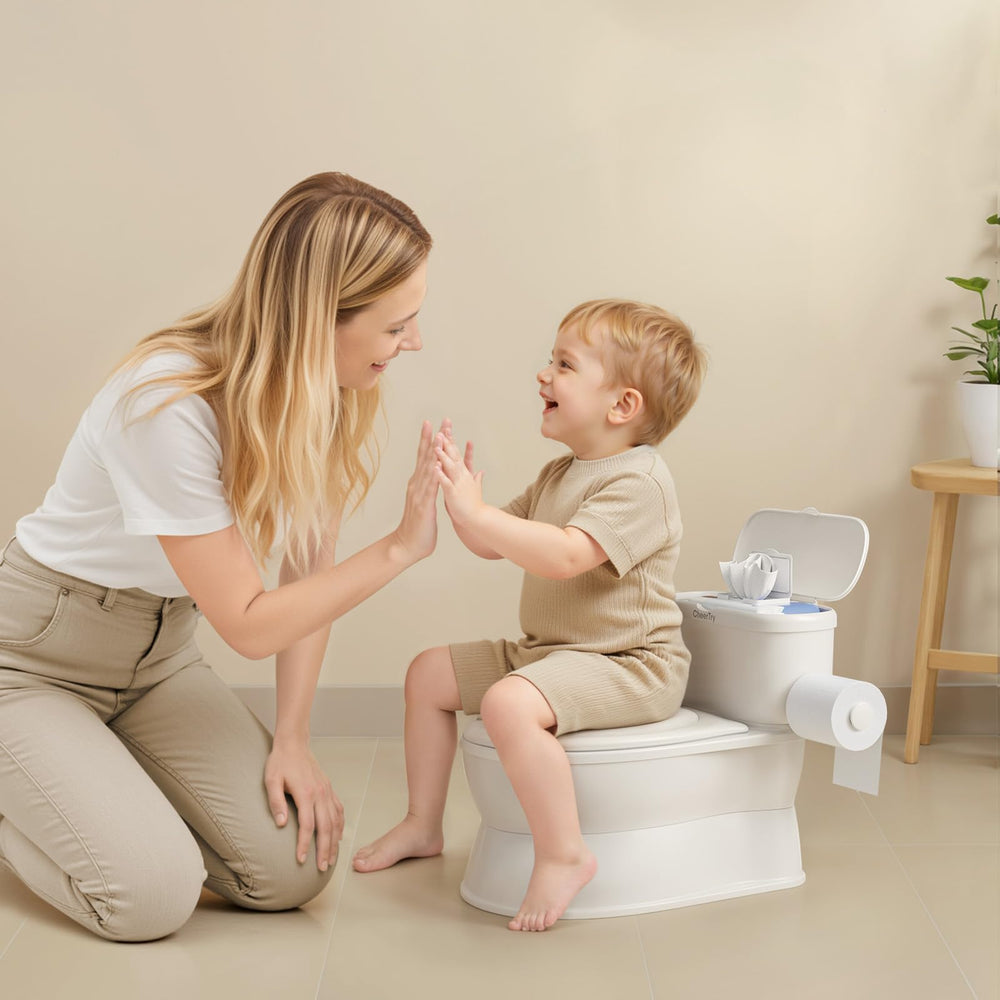 CheerTry potty-kid-use-closeup highlights kid-friendly design and engaging features for toddlers.