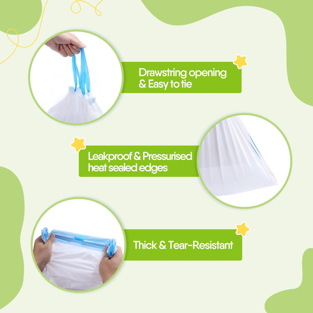 CheerTry potty-liner-leak-proof-design helps prevent spills while training.