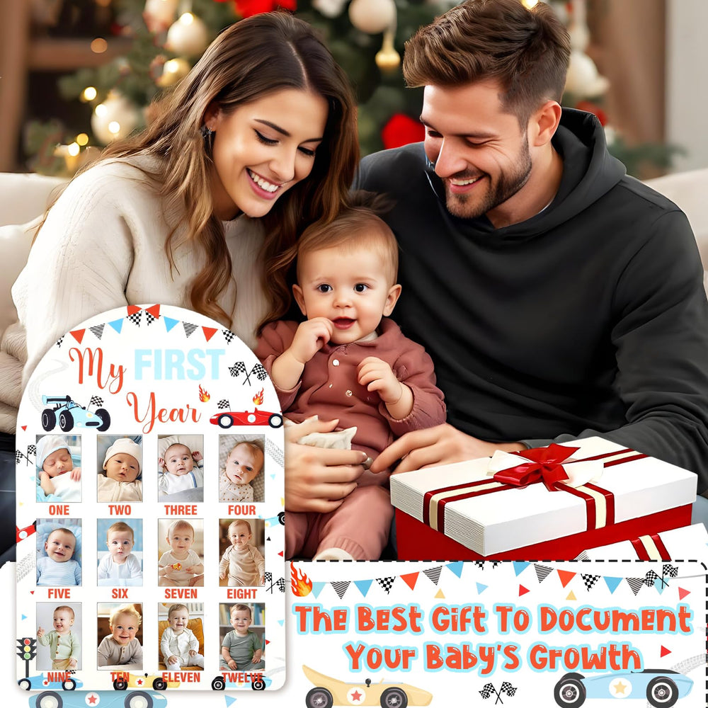 Cheerupp Nursery Decor Race Car adds charming decor while celebrating every month.
