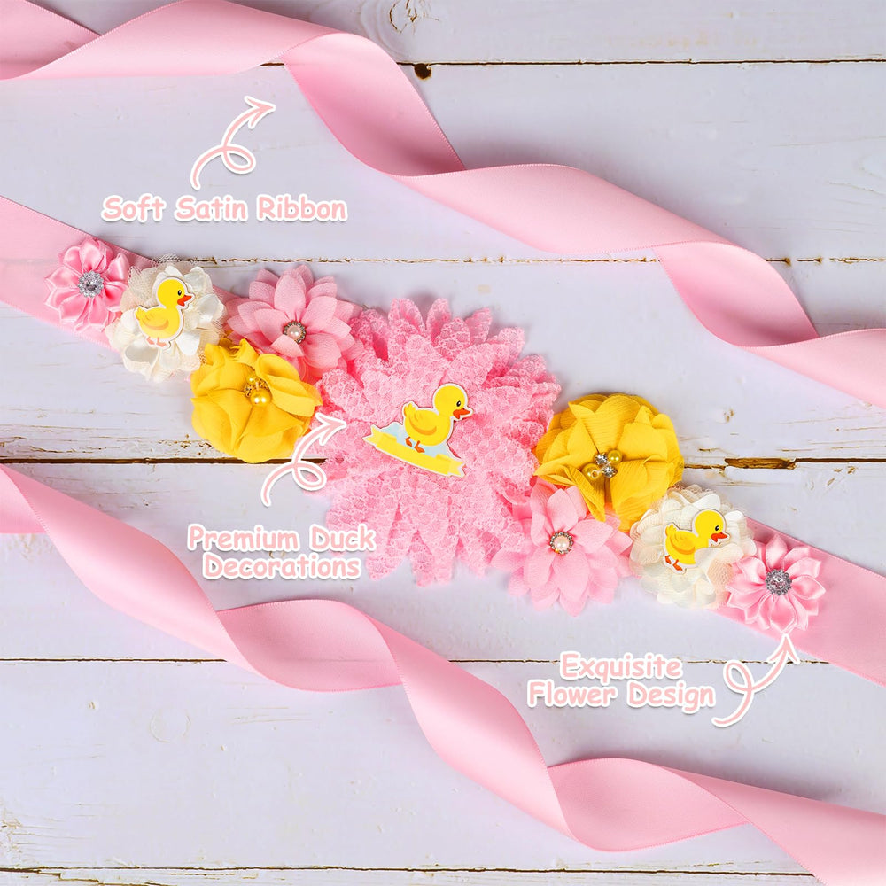 Cheerupp pink yellow duck sash pack eases styling and gifting