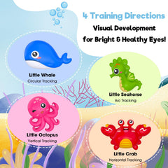 Cheffun Baby Aquarium Toy sea friends illustrate visual tracking and engagement