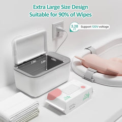 Chefhandy advanced surround heating ensures even warming across wipes.