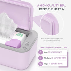 Chefhandy wipe warmer operates quietly at 20 dB for peaceful nights