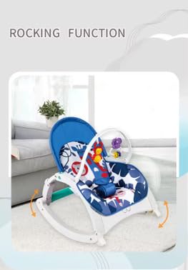 Chekki's rocker offers music and gentle vibrations for soothing.