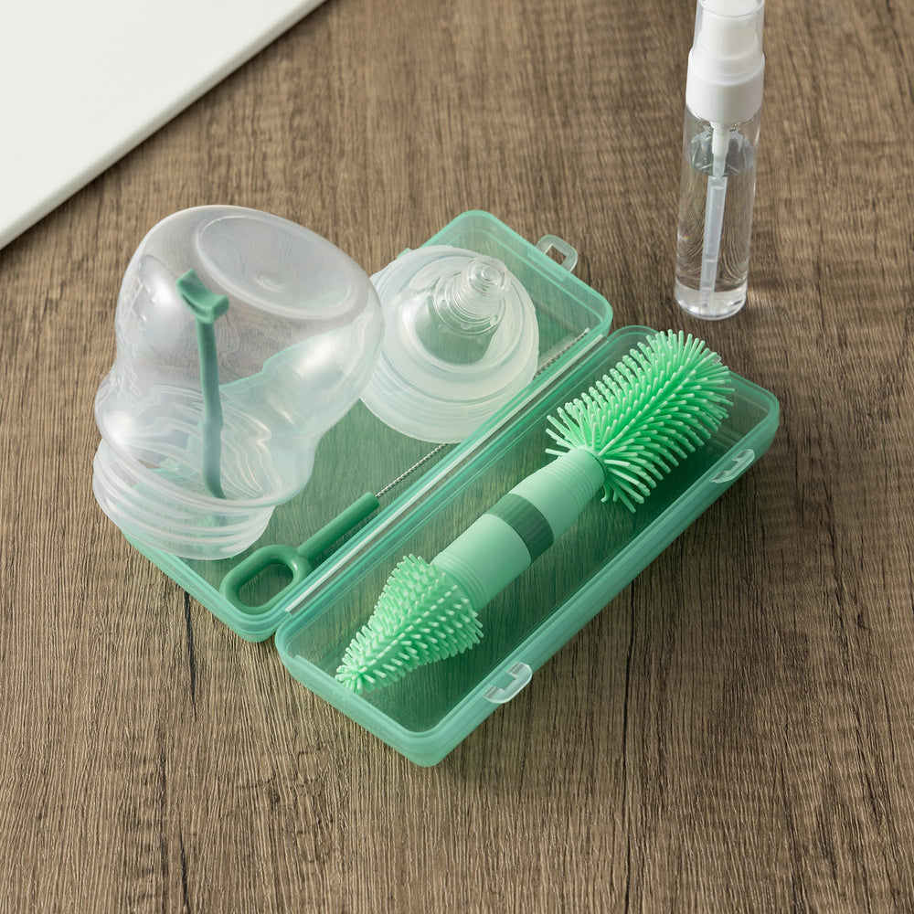 Chemimoso bottle cleaning kit pacifier-straw view for versatile on-the-go baby care.