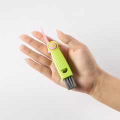 Chemimoso crevice brush reaches slits and crevices for easy maintenance.