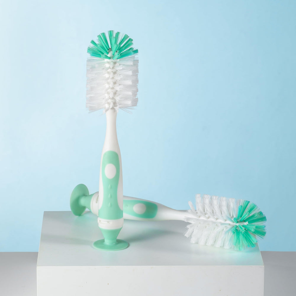 Chemimoso long-handle baby bottle brush reaching standard and wide neck bottles