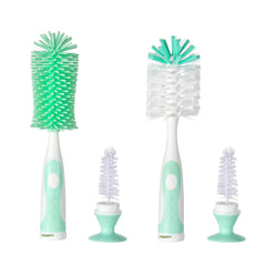 Chemimoso multifunctional cleaning brush set top view for efficient bottle cleaning